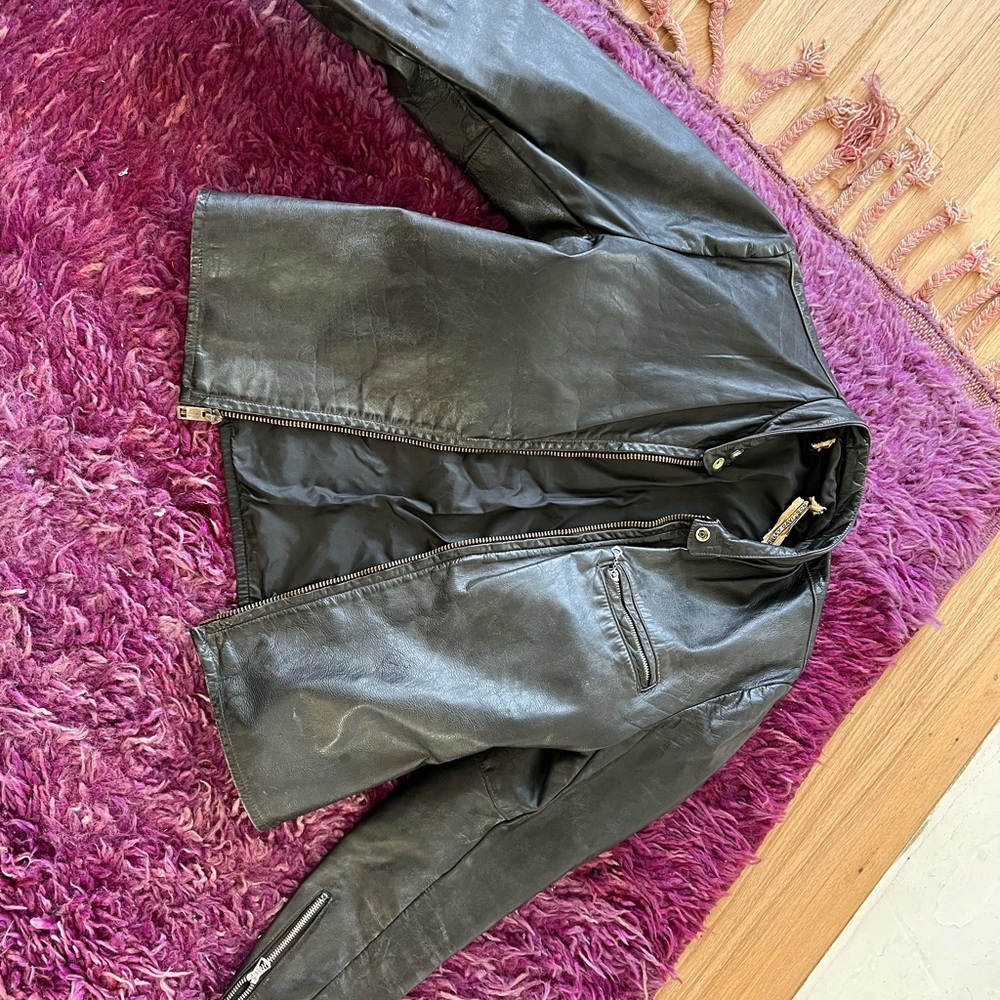 Harley Davidson Black Leather Jacket